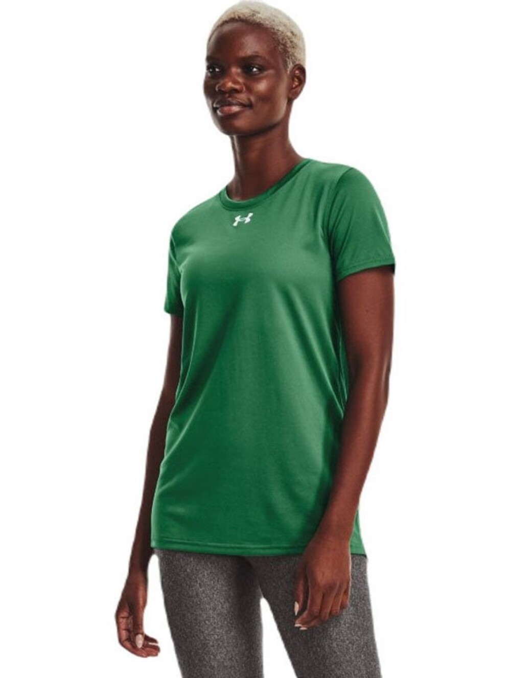 Under Armour Women's Kelly Green Team Tech Short Sleeve Performance Tee